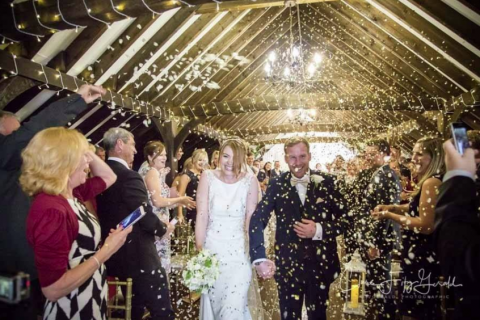 The Confetti Walk Down The Aisle The Confetti Walk Down The Aisle