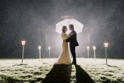 Georgia & David How We Handle Rain on Your Wedding Day