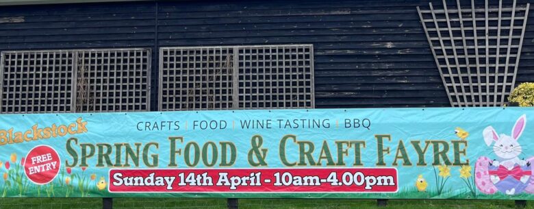 Spring Fair241 780X305 at Blackstock Country Estate