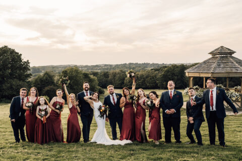 Megan + Scott How to plan a twilight summer wedding in sussex