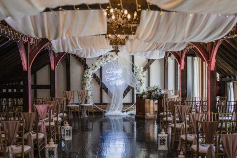 Tudor Barn Ceremony - Emily Jonny (Nick Davies Photography) (002)